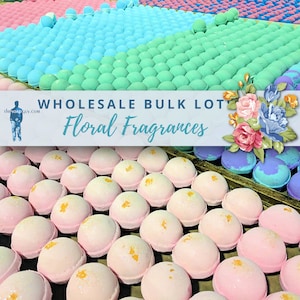 Floral Assorted Wholesale Bath Bombs, Floral Fragrances, Gifts for Her, Gifts for Him