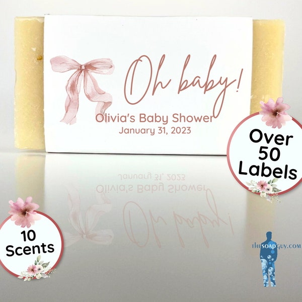 50 piece, Baby Shower Soap Favor, Boy Baby Shower Favors, Gifts for Guests, Mini Guest Soaps, Bridal Shower Favors