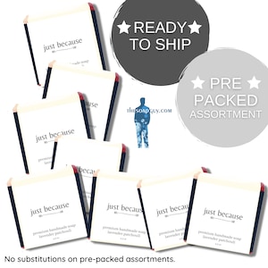 Just Because 12 Bars of Handmade Soap, Best Sellers | Shower Favors, Soap Gift Set, Gift Baskets, Stocking Stuffers, Resale, Personal Use