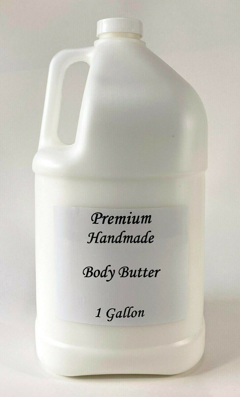 Gallon Unscented Body Butter Wholesale Bulk Gifts for Her, Him, Gift Baskets, Bridal Shower and Baby Shower Favors image 3
