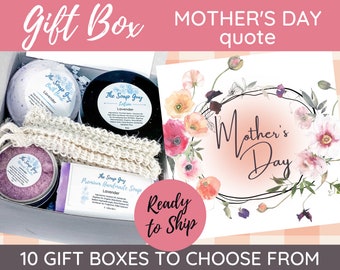 Happy Mother's Day Gift Box | Self-Care Spa Gift Set for Mom | Mother's Day Gift for Her