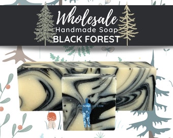 Black Forest Soap | Handmade Soap, Natural Soap, Vegan Soap, Homemade Soap, Wholesale Soap, Bulk Favors Soap, Cut Into Bar Soap