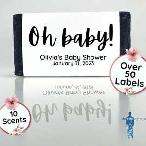 50 piece, Baby Shower Soap Favor, Baby Girl Shower, Gifts for Guests, Mini Guest Soap, Bridal Party Favors