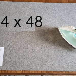 Large Size Wool Pressing Mat - 24" x 48" --  Treat Yourself!  You'll Love It!
