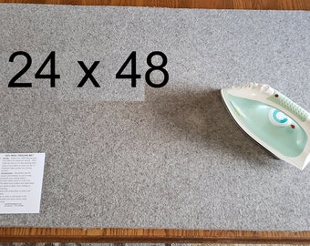 Large Size Wool Pressing Mat - 24" x 48" --  Treat Yourself!  You'll Love It!