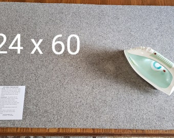 Big Board Size Wool Pressing Mat - 24" x 60"  Time to treat YOURSELF!
