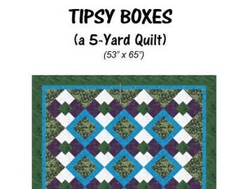 Tipsy Boxes Quilt Pattern