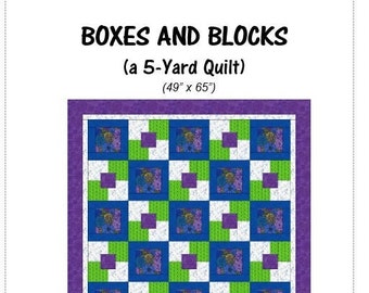 Boxes and Blocks Quilt Pattern