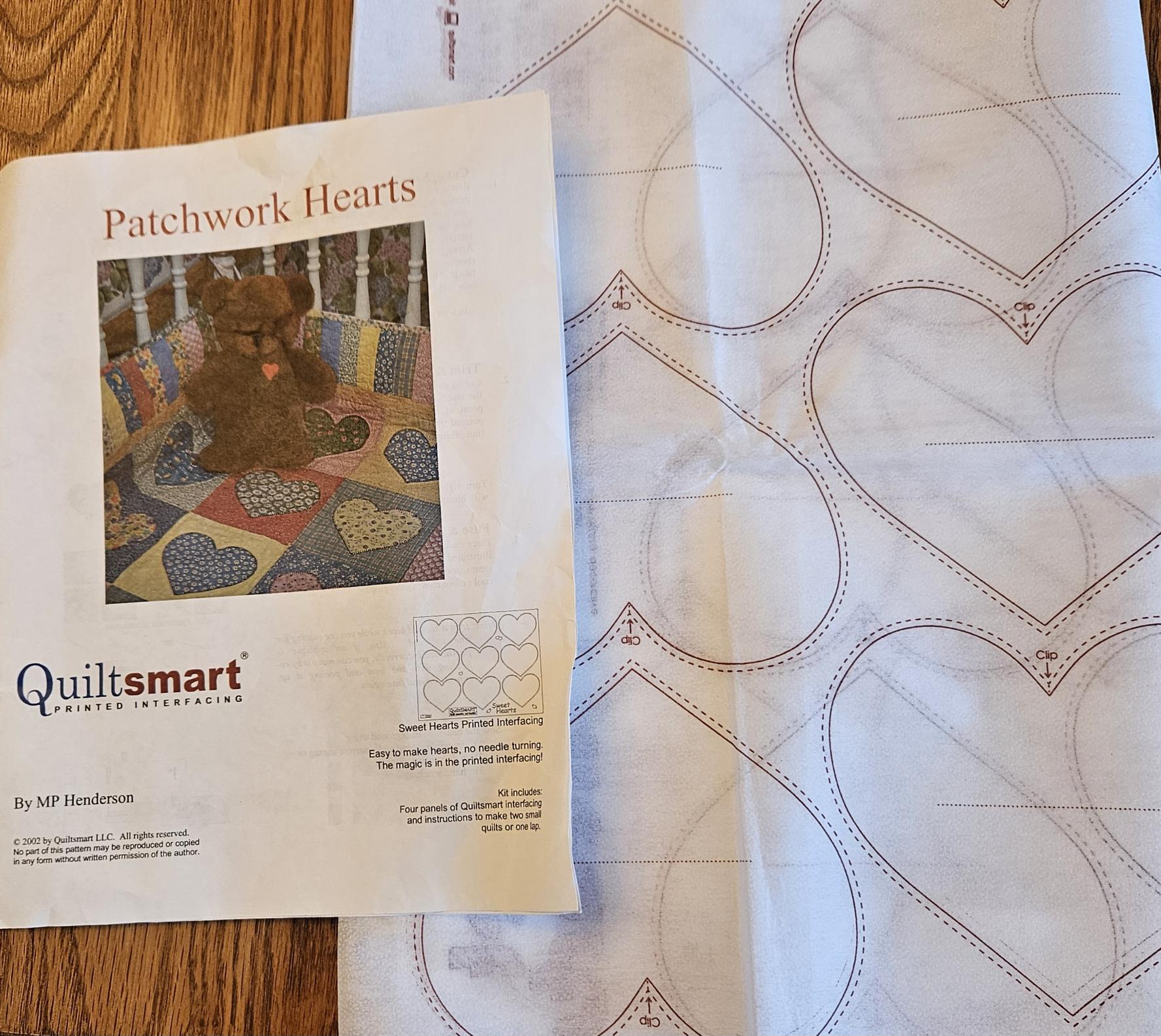QUILTSMART Printed Interfacing - Lots of Patterns for Quick and Easy ...