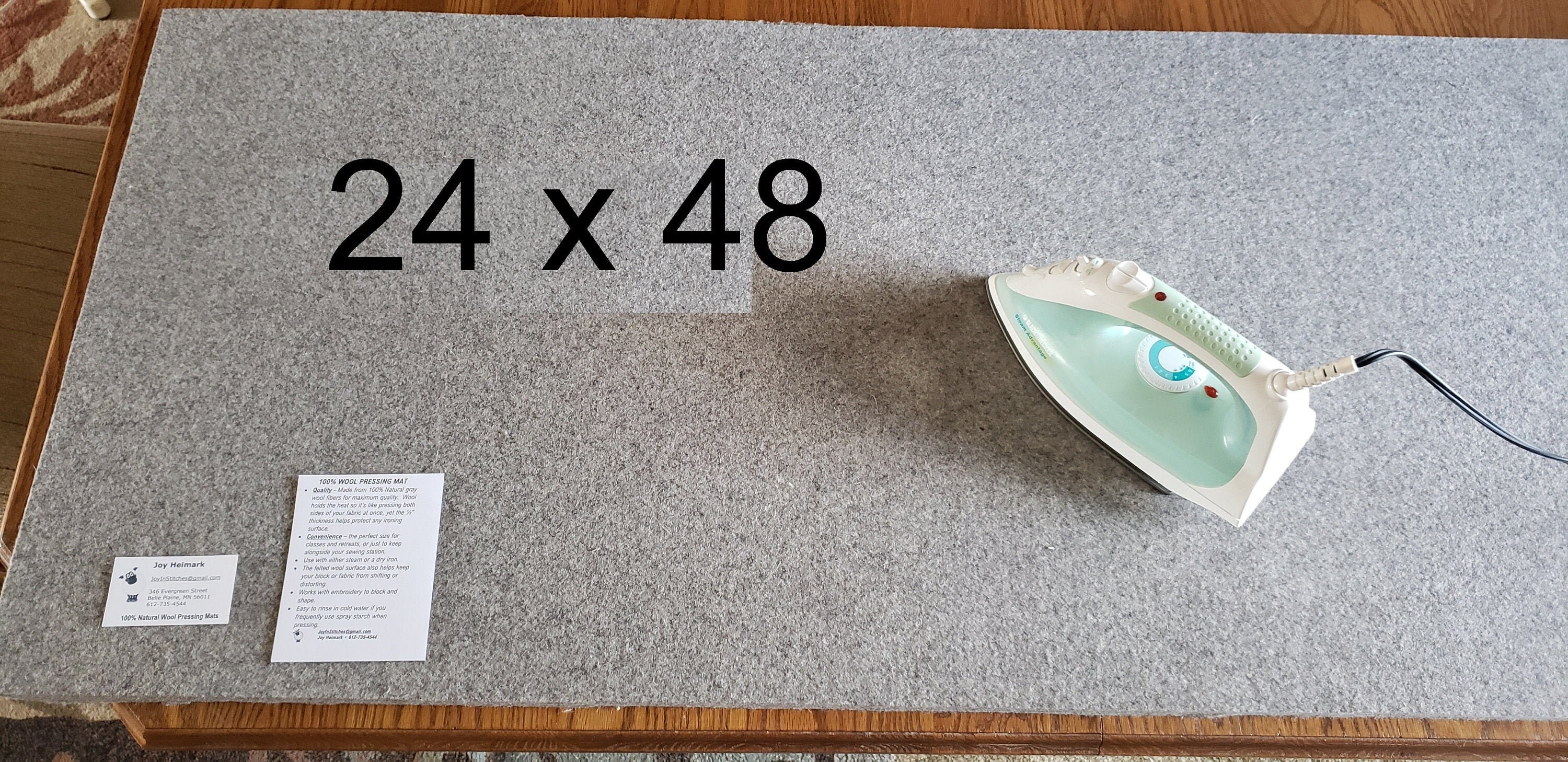 Large Size Wool Pressing Mat 24 x 48 Treat Etsy