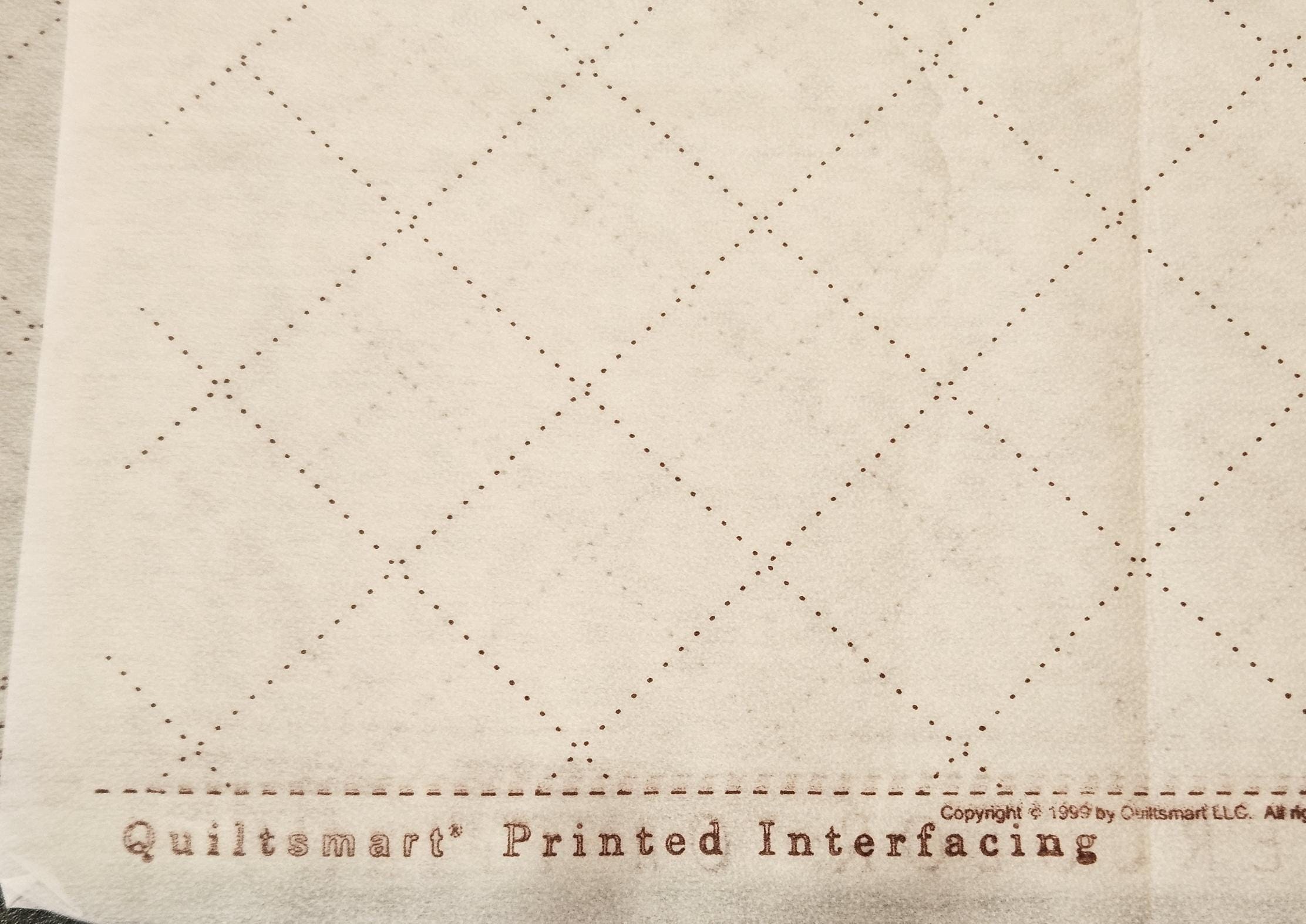 QUILTSMART Printed Interfacing - Lots of Patterns for Quick and Easy ...