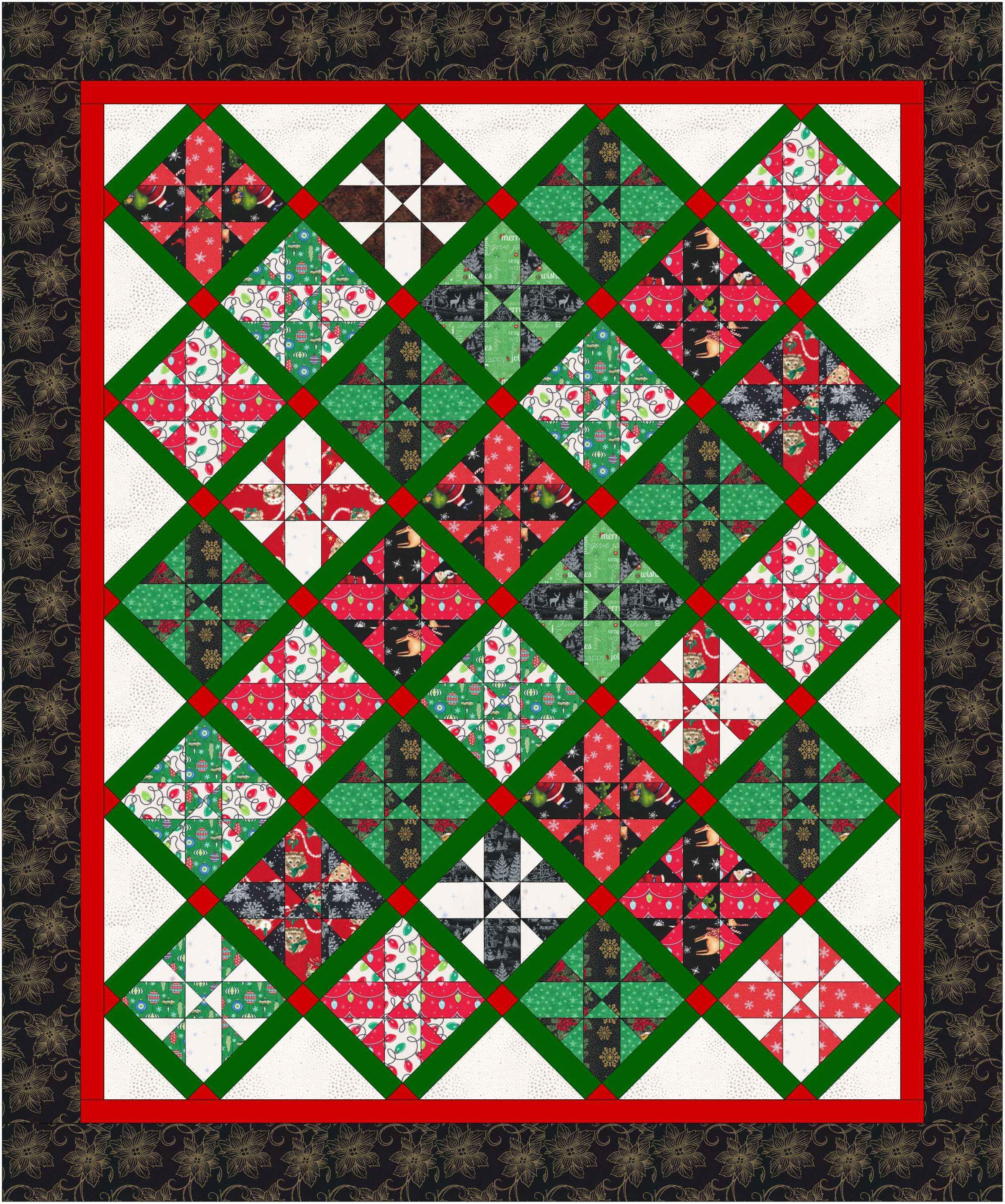 Cut And Dice Quilt Pattern