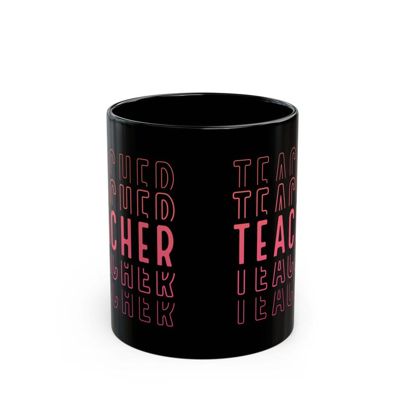 Thank You Teacher Mug, End of School Year Gift, Teacher Appreciation ...