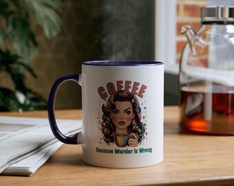 Funny, Retro Coffee Mug, Women's humor, Feminist sarcasm, funny, coffee lover, 1960s mug, Personalized