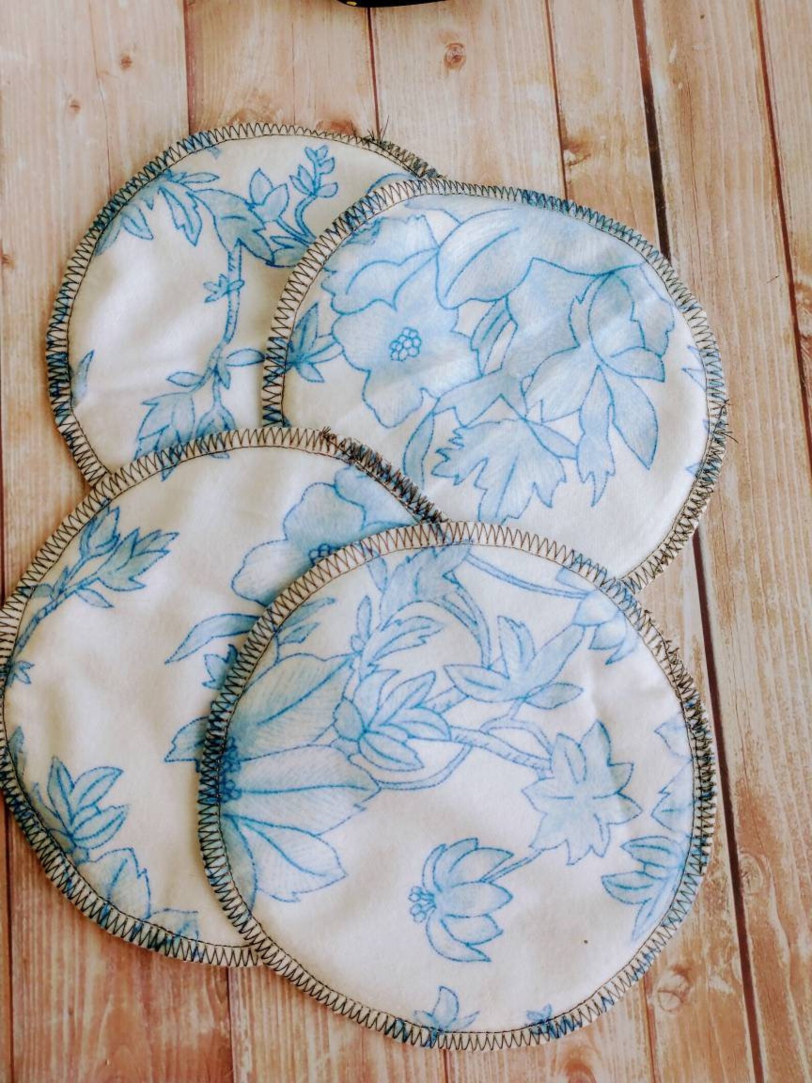 Washable nursing pads with Zorb fabric. Etsy