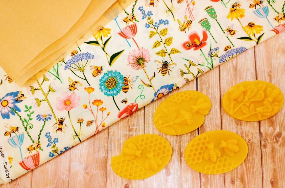DIY beeswax wrap kit including premixed wax . Make your own Etsy