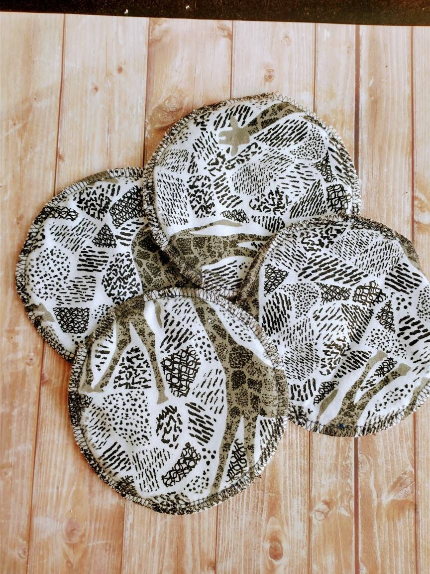 Washable nursing pads with Zorb fabric. Etsy