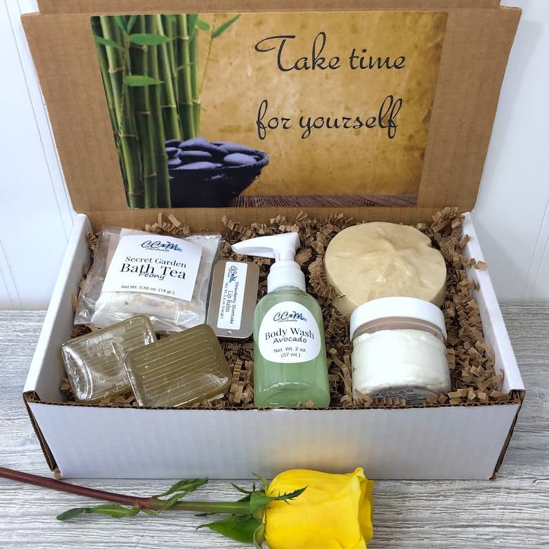 Spa Self Care Gift Box for Women Skin Care Gift Basket for Etsy