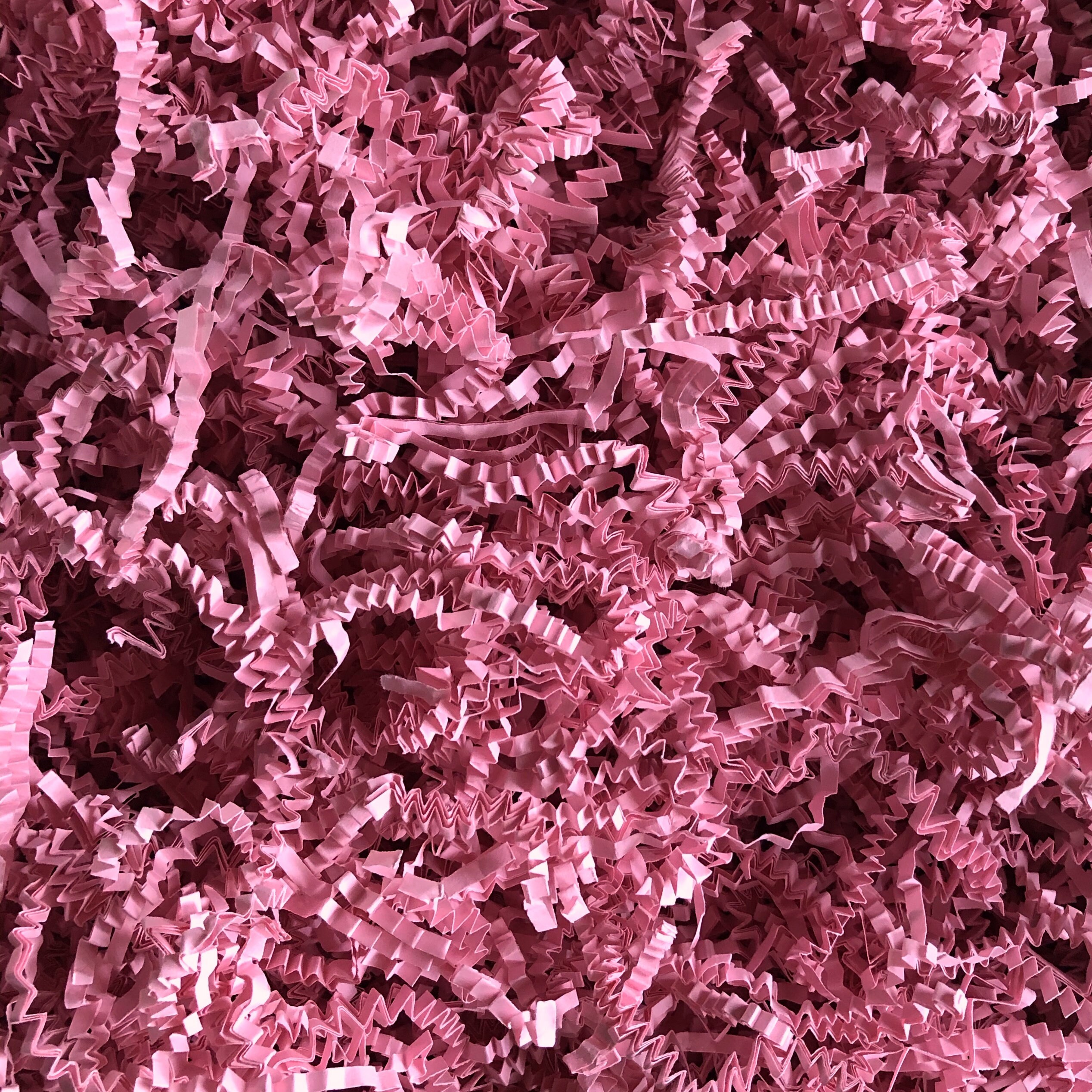 Pink Crinkle Paper 1 lb. Shredded Paper for gift Baskets and Etsy