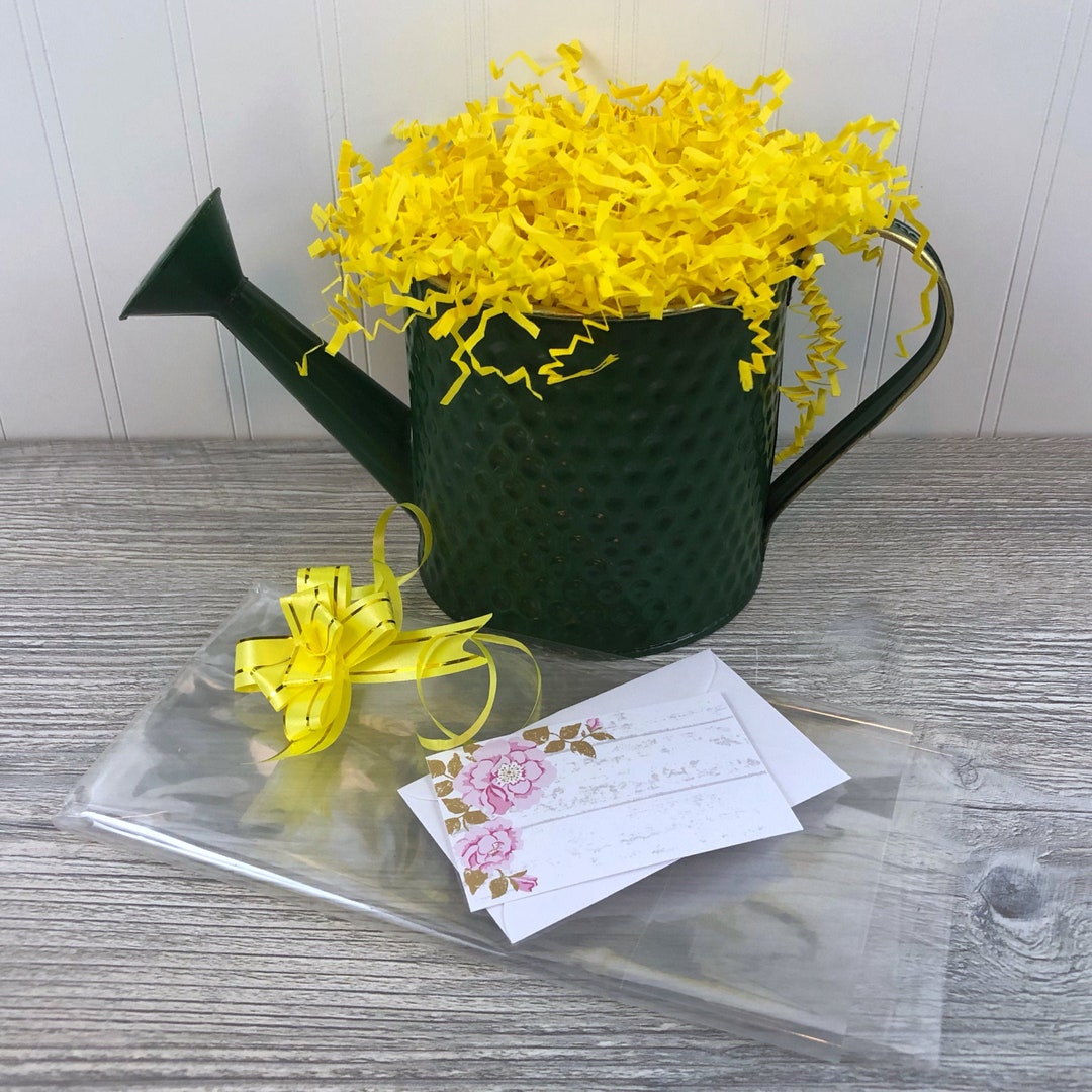 Decorative Metal Watering Can Gift Basket Kit Empty Gift Etsy