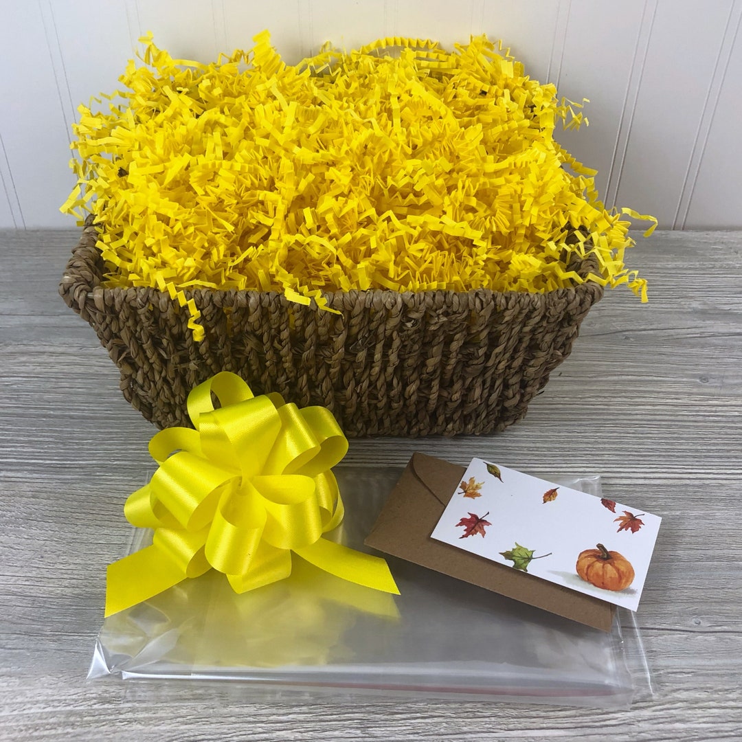 DIY Gift Basket Kit Square Sea Grass Basket Set Empty Gift Etsy