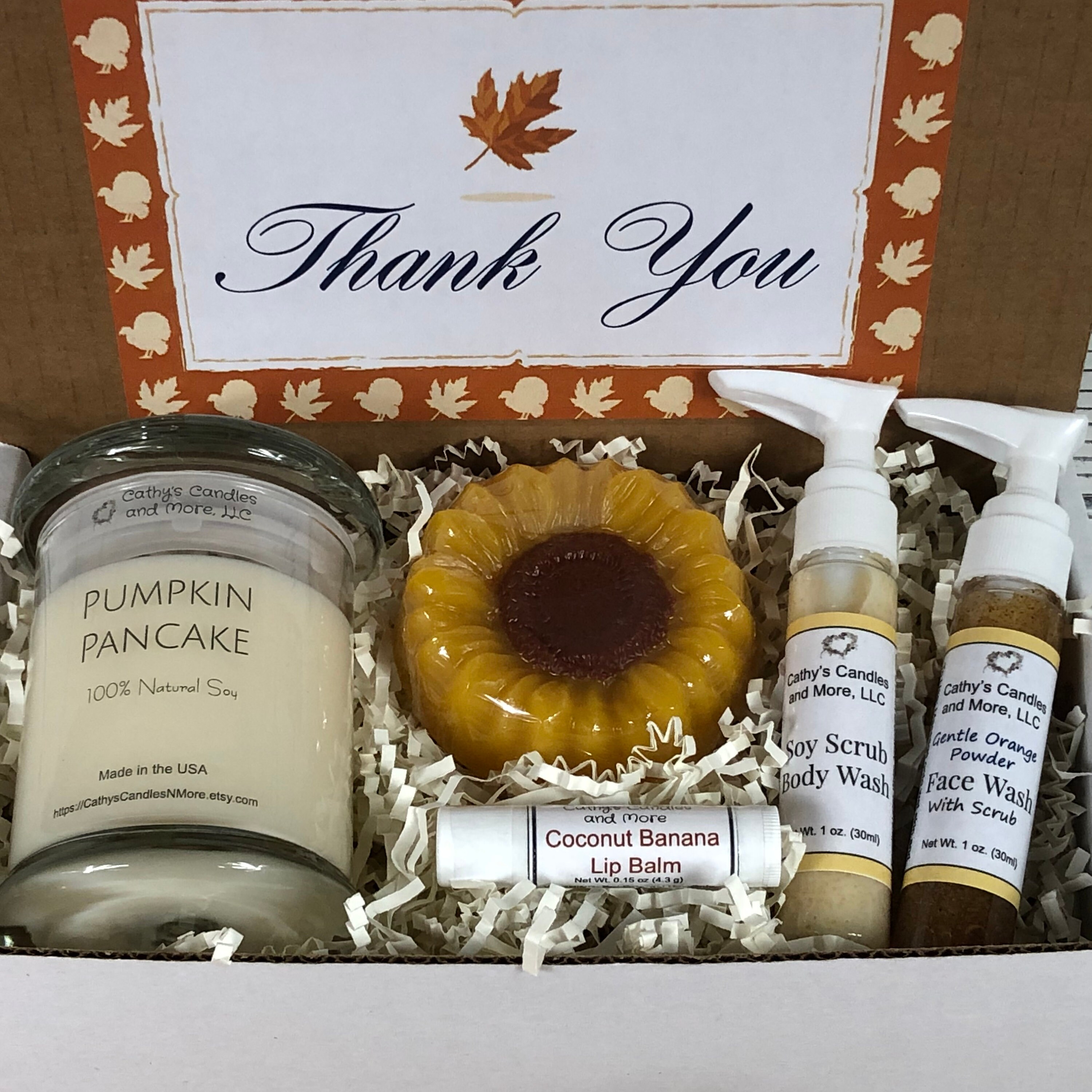 Thank You Gift Box Fall Gift Basket For Women Hostess Gift Etsy