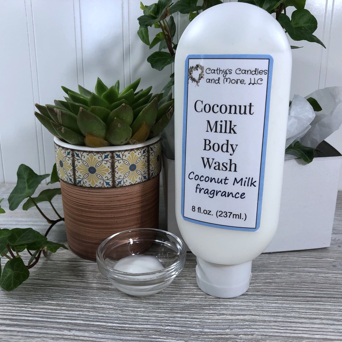 Coconut Milk Body Wash Ready To Ship Etsy