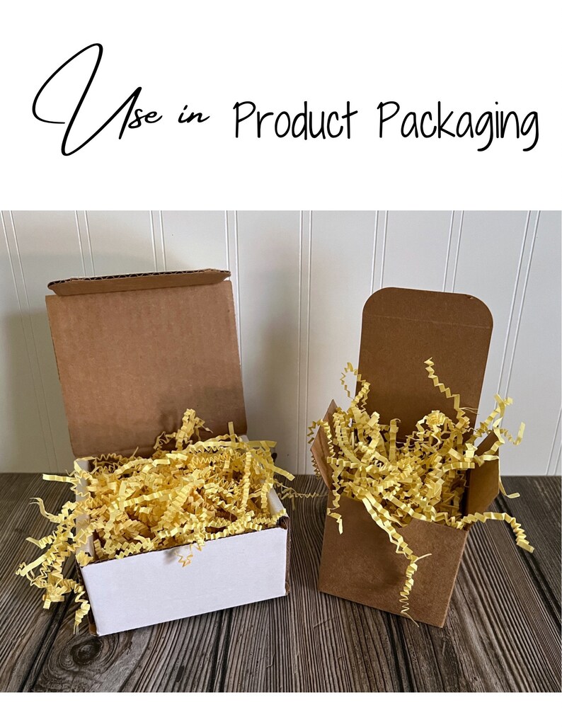 Canary Crinkle Paper 1 Lb. Shredded Paper for Gift Baskets Etsy