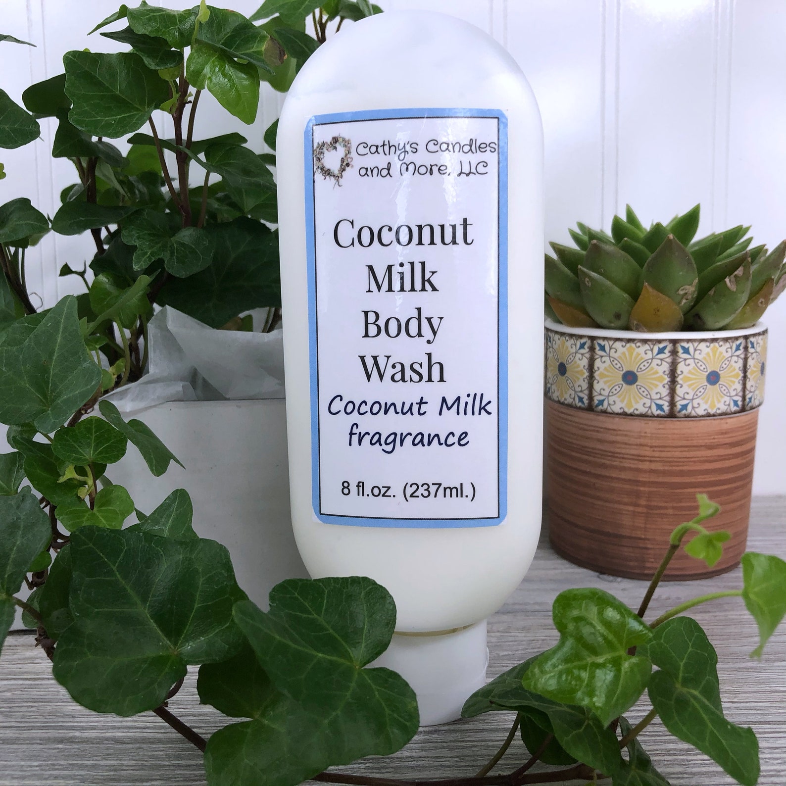 Coconut Milk Body Wash Ready To Ship Etsy