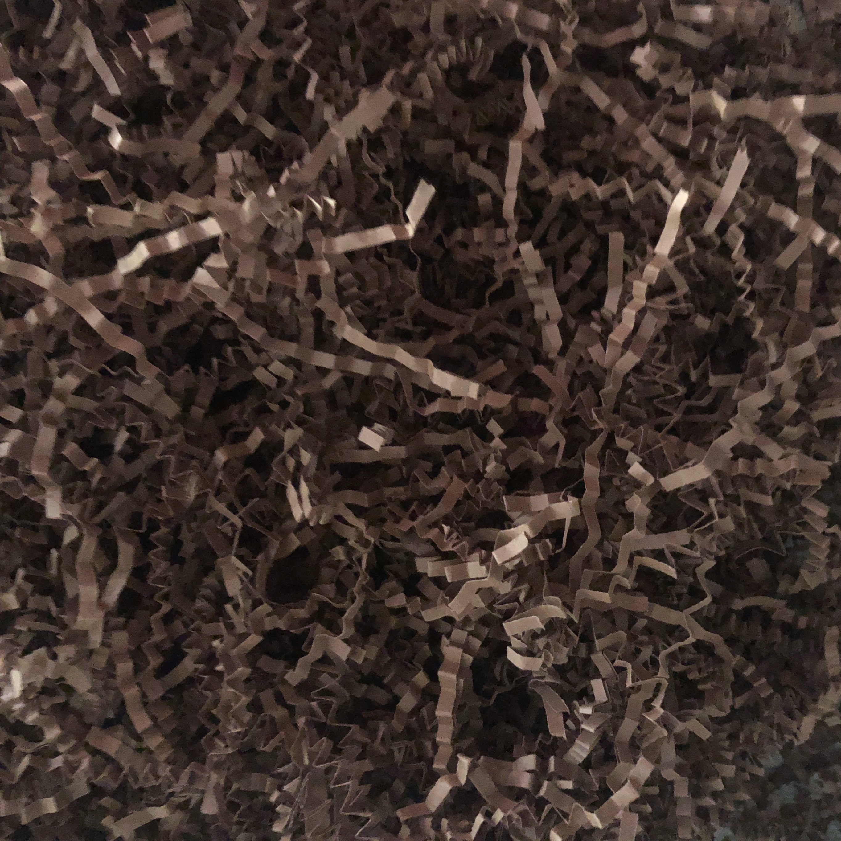 Chocolate Brown Crinkle Paper 1 Lb. Shredded Paper for Gift Etsy