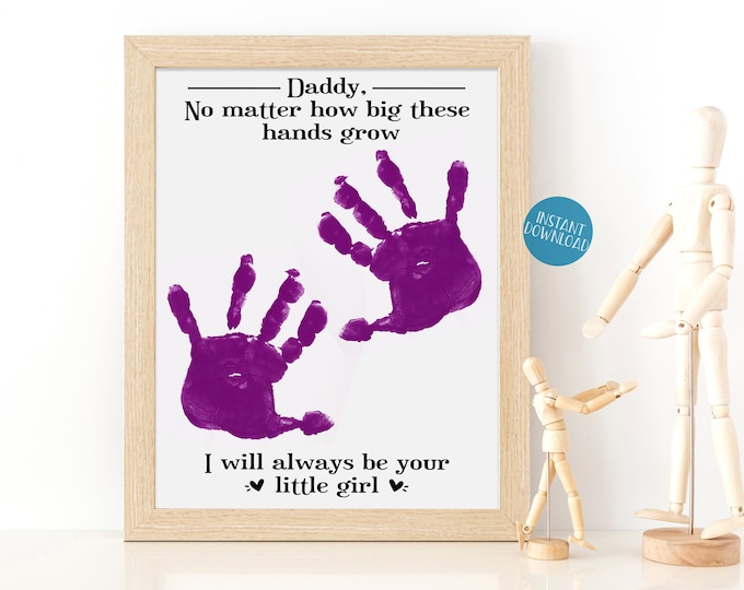 Printable Birthday Card for Mom Handprint Art Dinosaur - Etsy