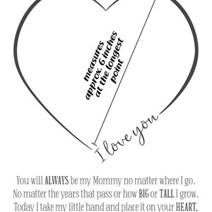 Mom Gift, Gifts for Mommy from Kids, DIY Kid Craft Kit, Handprint Art, Mother's Day Gift, Handprint Keepsake, Valentine's Day, Christmas image 3