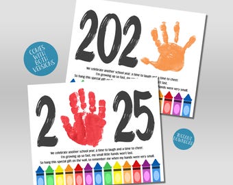 End of School Handprint Craft for kids, DIY Kid Craft, last day of school activity, classroom activity, Handprint art project for kids