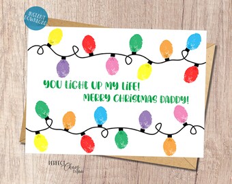 Dad Christmas Card | Etsy