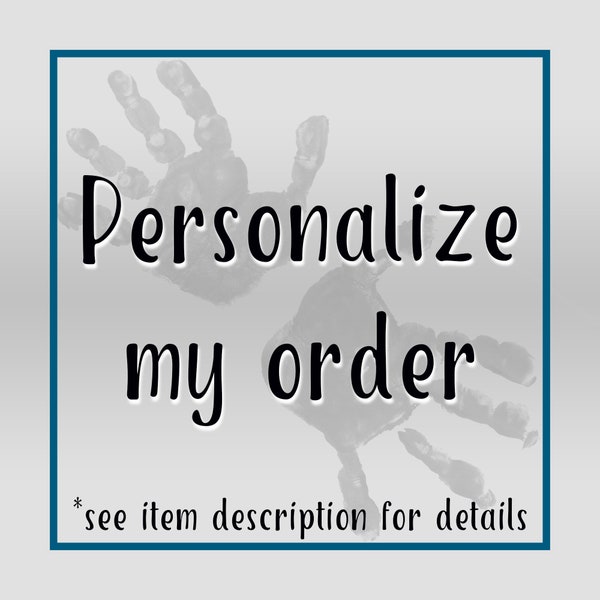 Personalize/Customize my Order, Turnaround time is 24 to 48 hours, Perfect Chaos Digitals