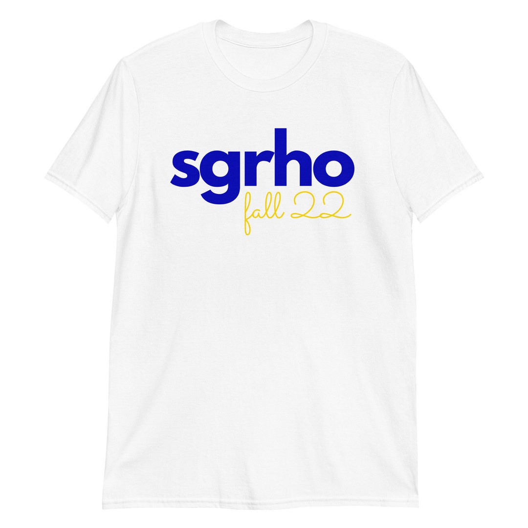 Sigma Gamma Rho Personalized Pledge Year Unisex T-shirt // - Etsy