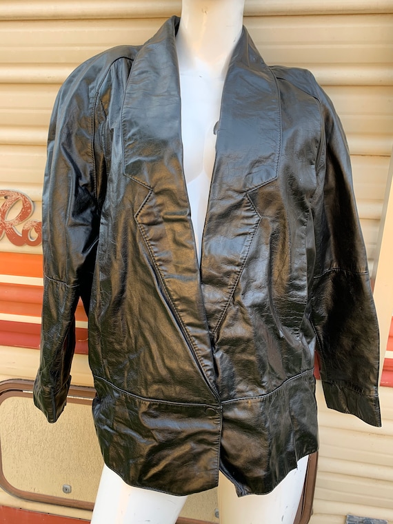 Vintage 80’s Wilson’s Leather Jacket/ Women’s 80’s