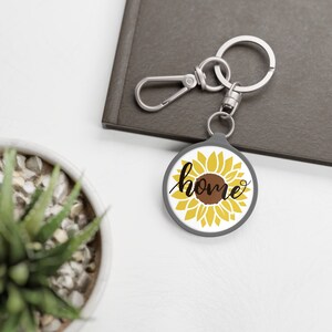 Sunflower home - Keyring