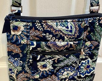 Vera Bradley - Retired Pattern Java Navy Camo - Hipster Crossbody