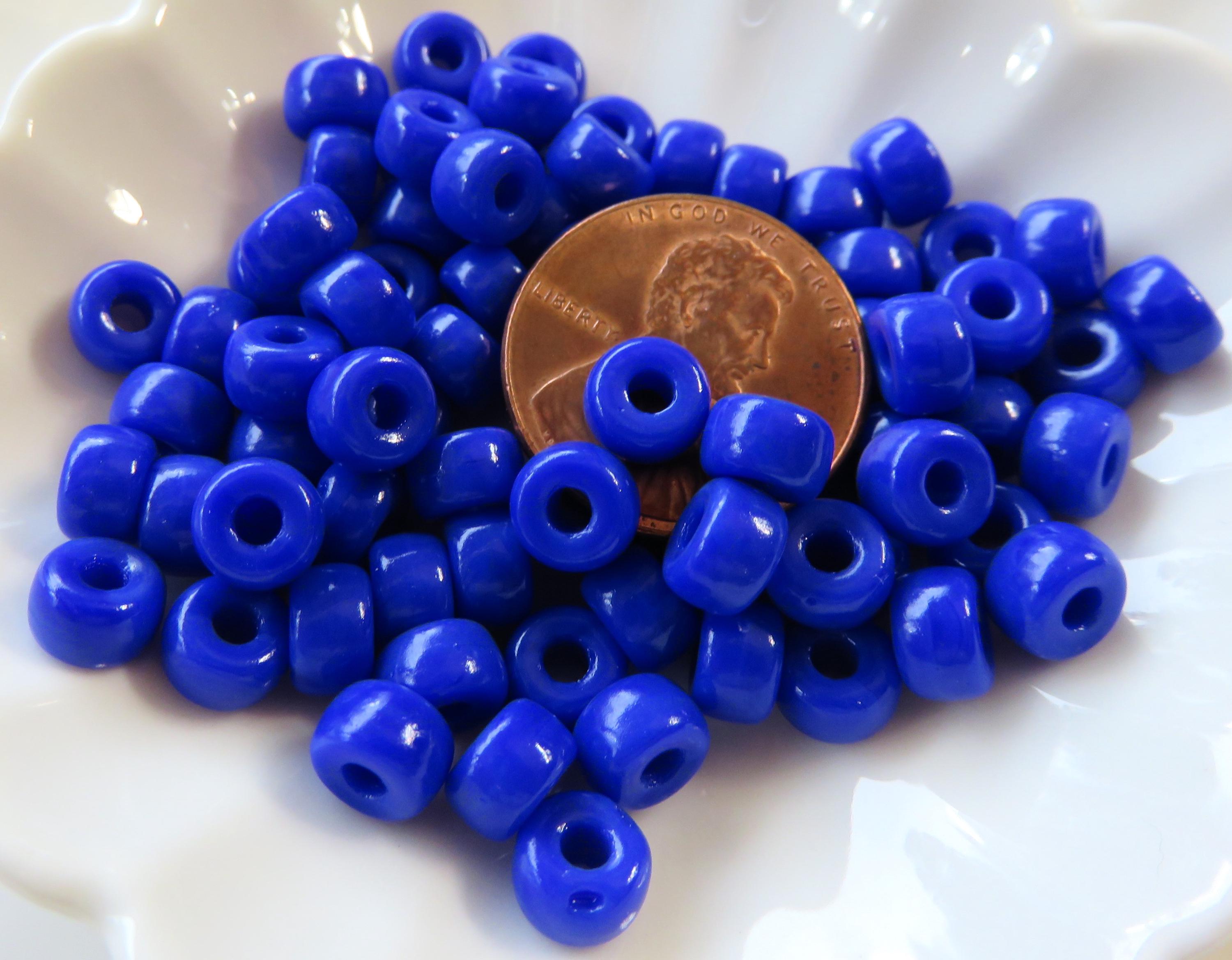 Royal Cobalt Blue, Matubo 2/0 Czech Glass Seed Bead, Crow, Pony