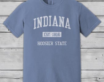 Mens Indiana T-shirt - Funny Indiana Guy Shirt - Indiana Gift