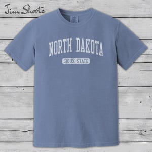 North Dakota Heavyweight Athletic Sports Design JS02 Unisex T-Shirt