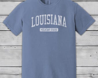 Louisiana Heavyweight Athletic Sports Design JS02 Unisex T-Shirt
