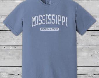 Mississippi Heavyweight Athletic Sports Design JS02 Unisex T-Shirt