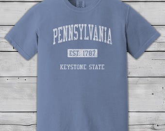 Pennsylvania Athletic Sports Design JS04 Heavyweight Unisex T-Shirt