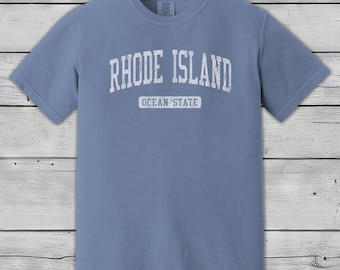 Rhode Island Heavyweight Athletic Sports Design JS02 Unisex T-Shirt