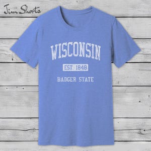 Wisconsin Athletic Sports Design JS04 Unisex T-Shirt