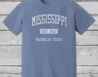 Mississippi Athletic Sports Design JS04 Heavyweight Unisex T-Shirt