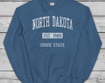 North Dakota Athletic Sports Design JS04 Unisex Sweatshirt