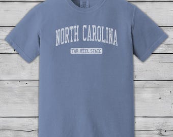 North Carolina Heavyweight Athletic Sports Design JS02 Unisex T-Shirt
